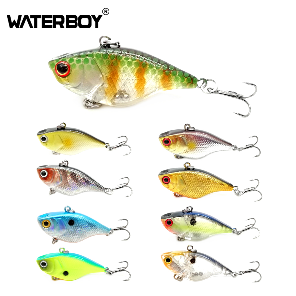 Fishing Lure Jerkbait - Waterboy 1Pcs 4Cm 4.6G Mini Vib