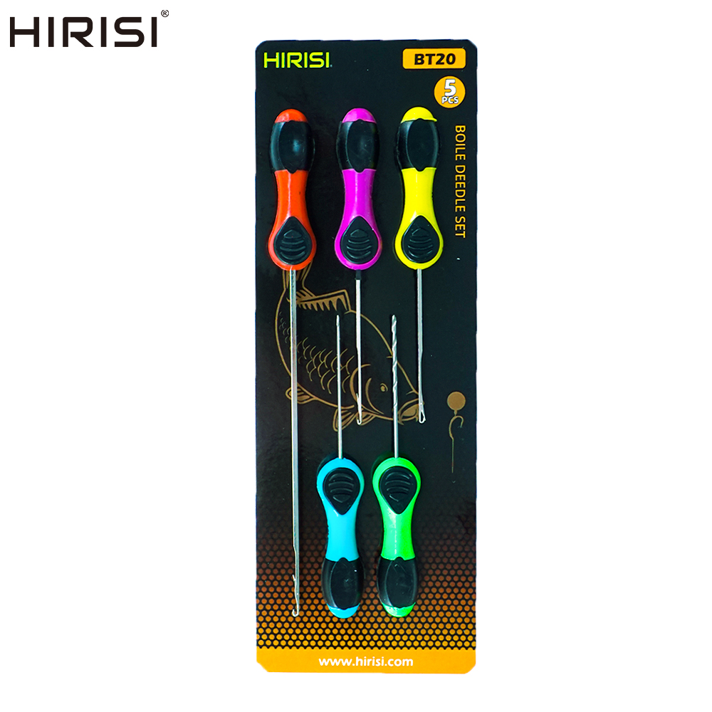 Fishing Lure Making Kit - Hirisi 5-delige karpervisserijgereedschap aasnaaldset pop-up boilie