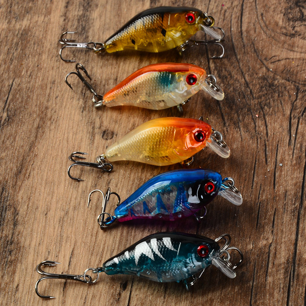 Fishing Lure Jerkbait - 5pcs Drijvende Crankbaits Aas Vissen Lokken