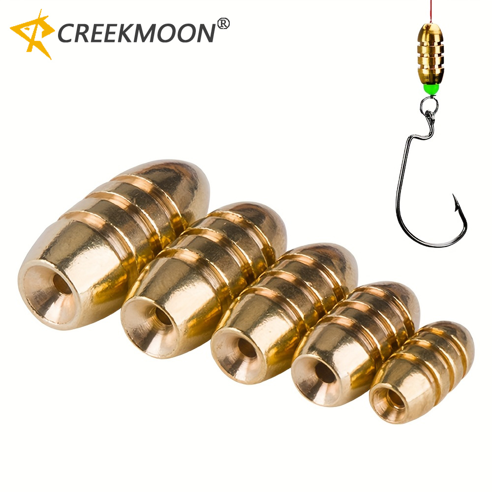 Fishing Lure Kit - 20 stks Messing Koper Vissen Sinkers