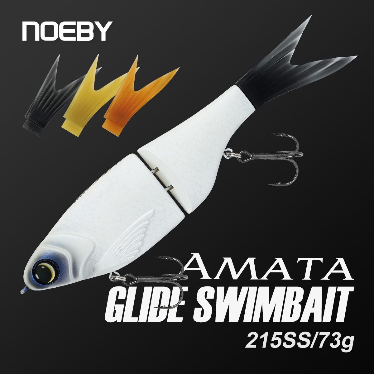 Fishing Lure Spinnerbait - Noeby 215mm 73gAmata Glide Swimbait Lokken