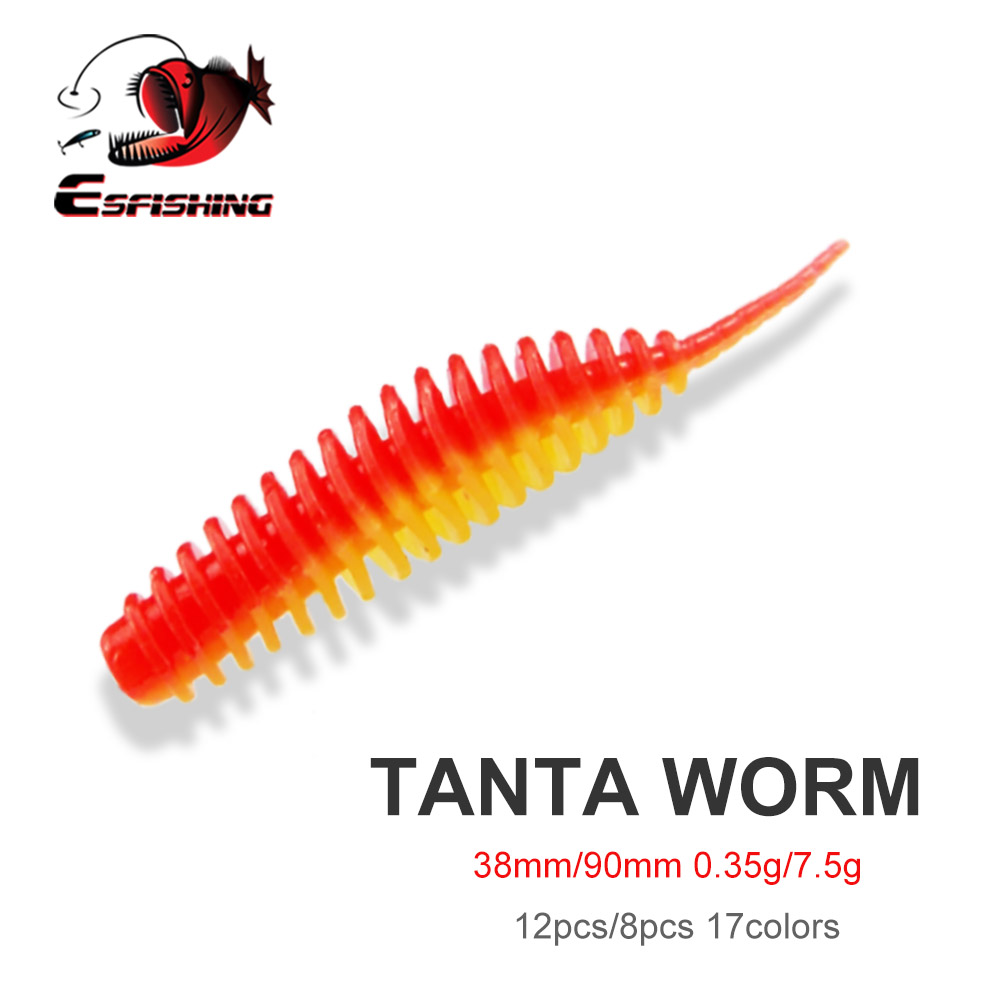 Fishing Lure Swimbait - ESFISHING Vissen Worm Aas Lokmiddel Tanta