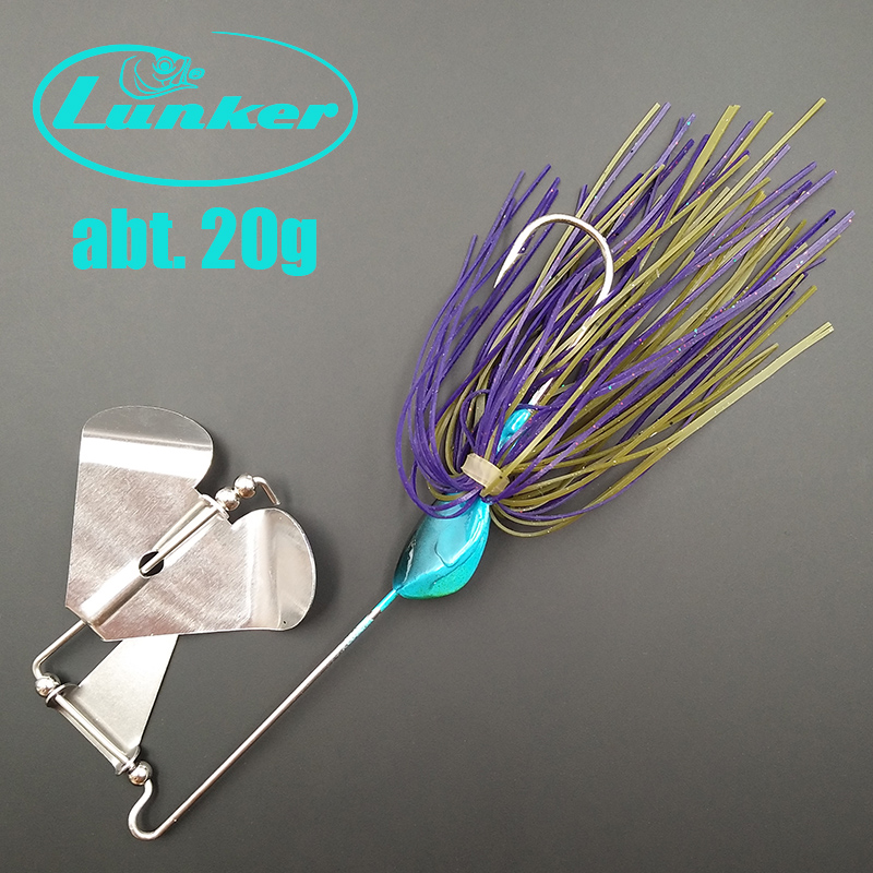 Fishing Lure Buzzbait - Wusanban Lunker Spinner Baits Harde Vissen