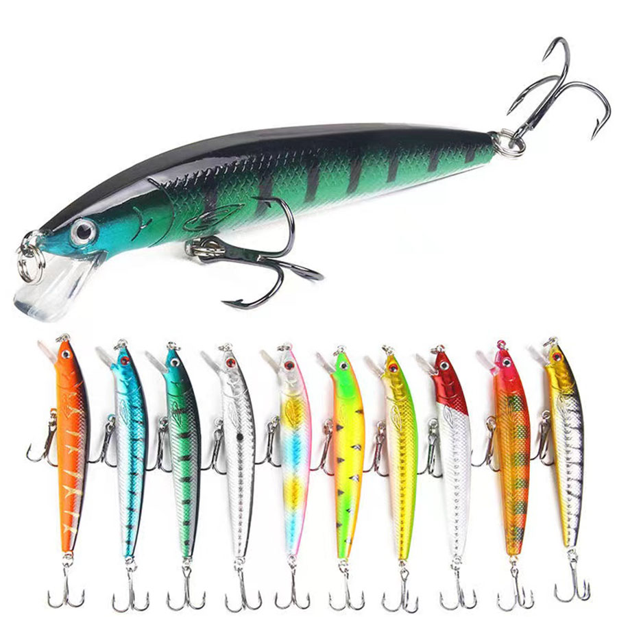 10PCS Jerkbait Minnow Swimbait - Fishing Lure Crankbait recensie en prijs