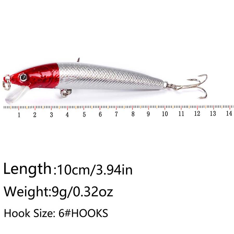 10PCS Jerkbait Minnow Swimbait - Fishing Lure Crankbait recensie en prijs