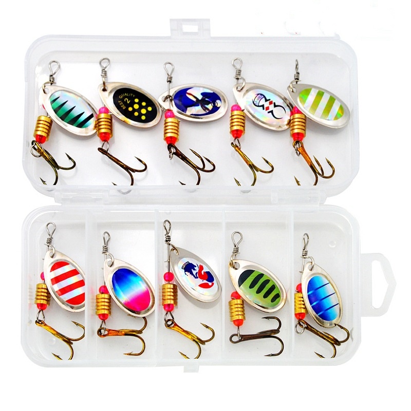 Vissen Lokken Spinner Rotatie  - Fishing Lure Spinnerbait recensie en prijs