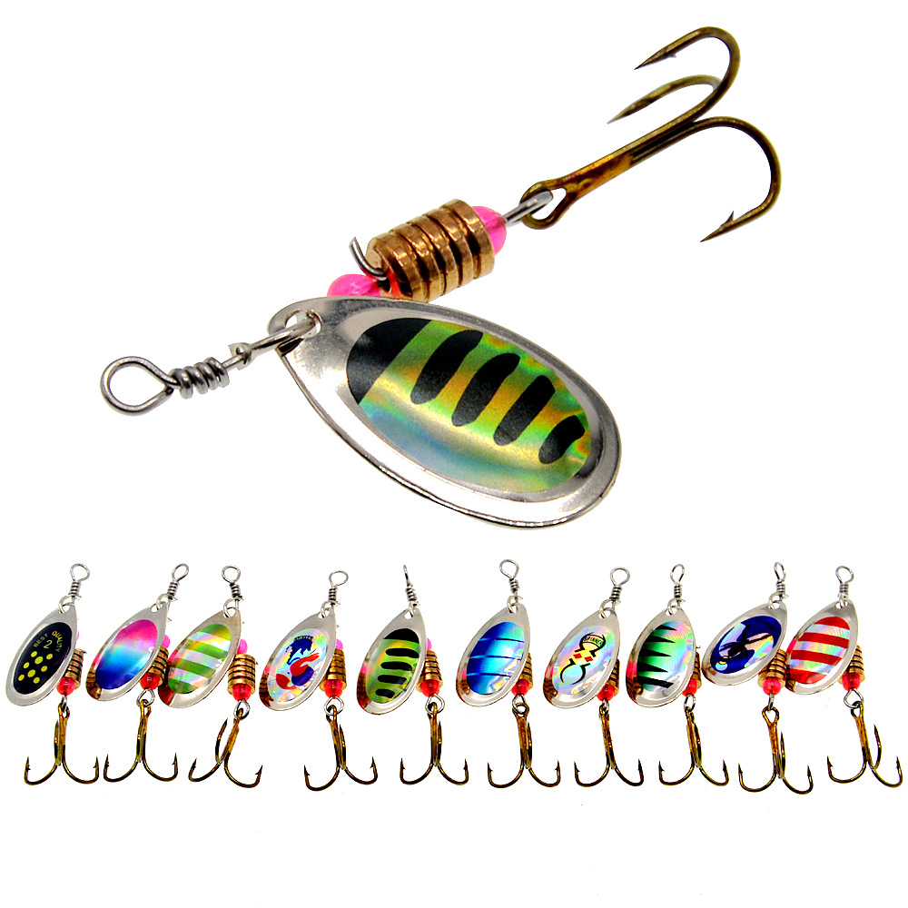 Vissen Lokken Spinner Rotatie  - Fishing Lure Spinnerbait recensie en prijs
