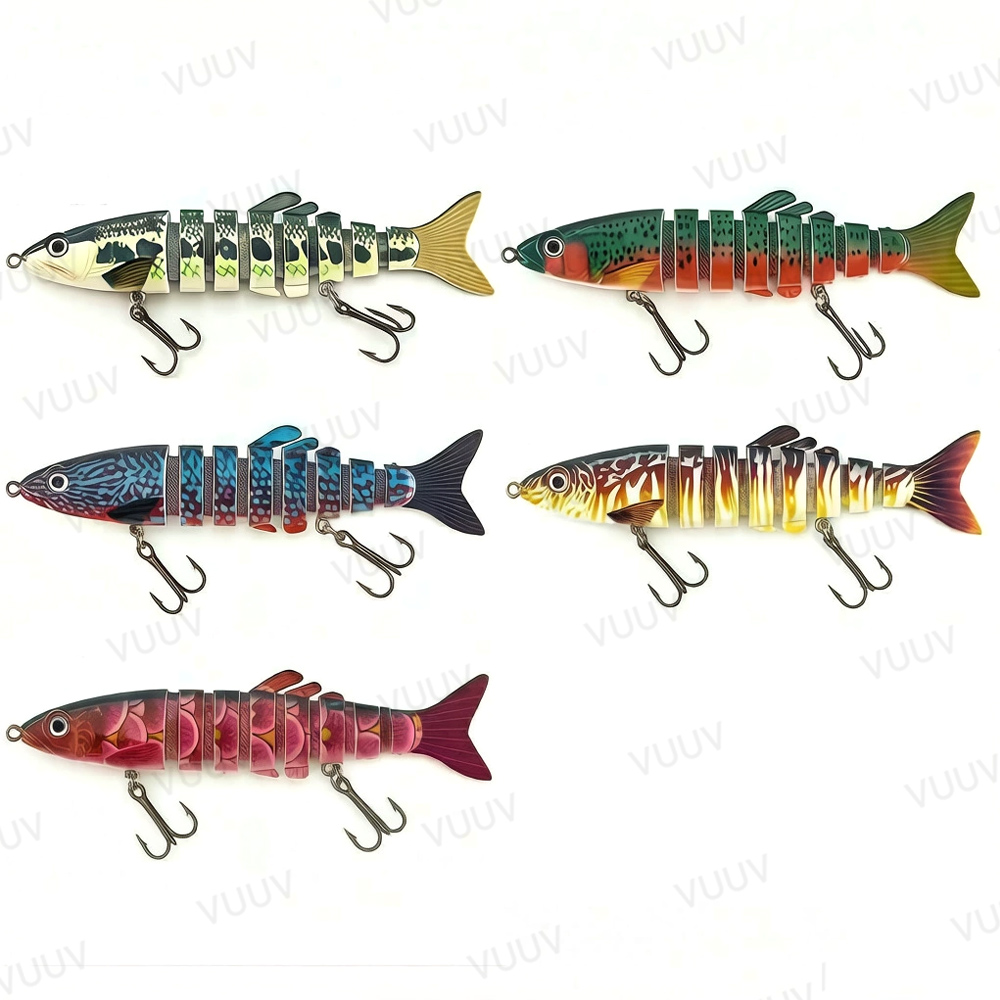 100 stuks kunstaas voor baars  - Fishing Lure Swimbait recensie en prijs