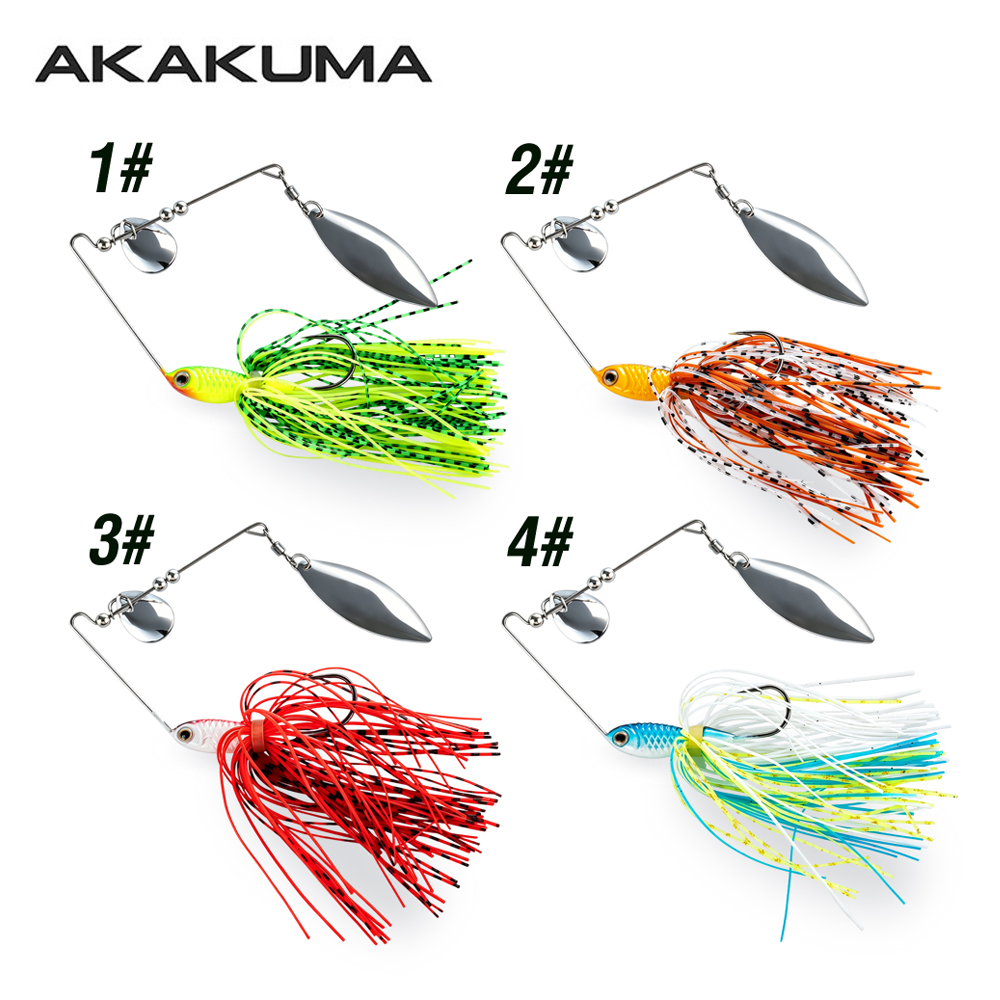 4 stuks 18g Spinnerbait Vislok - Fishing Lure Spinnerbait recensie en prijs