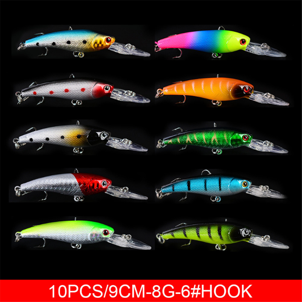 20 Stks/partij Minnow Vissen L - Fishing Lure Crankbait recensie en prijs