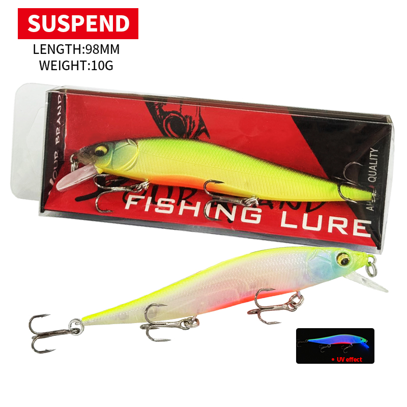 98MM 10G Hangende Minnow Jerkb - Fishing Lure Jerkbait recensie en prijs