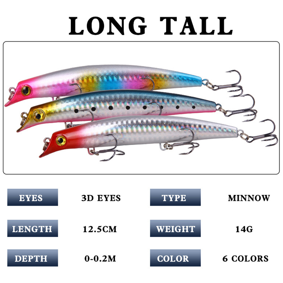 6pcs Crankbaits Vissen Lokt Ze - Fishing Lure Crankbait recensie en prijs