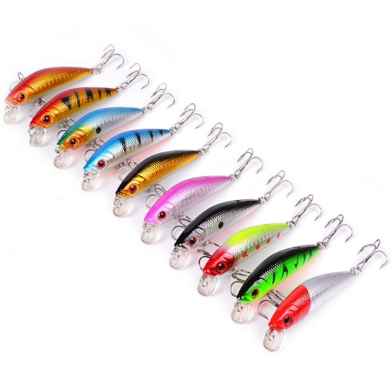 Vissen Lokken 70mm 8g 3D Ogen  - Fishing Lure Crankbait recensie en prijs