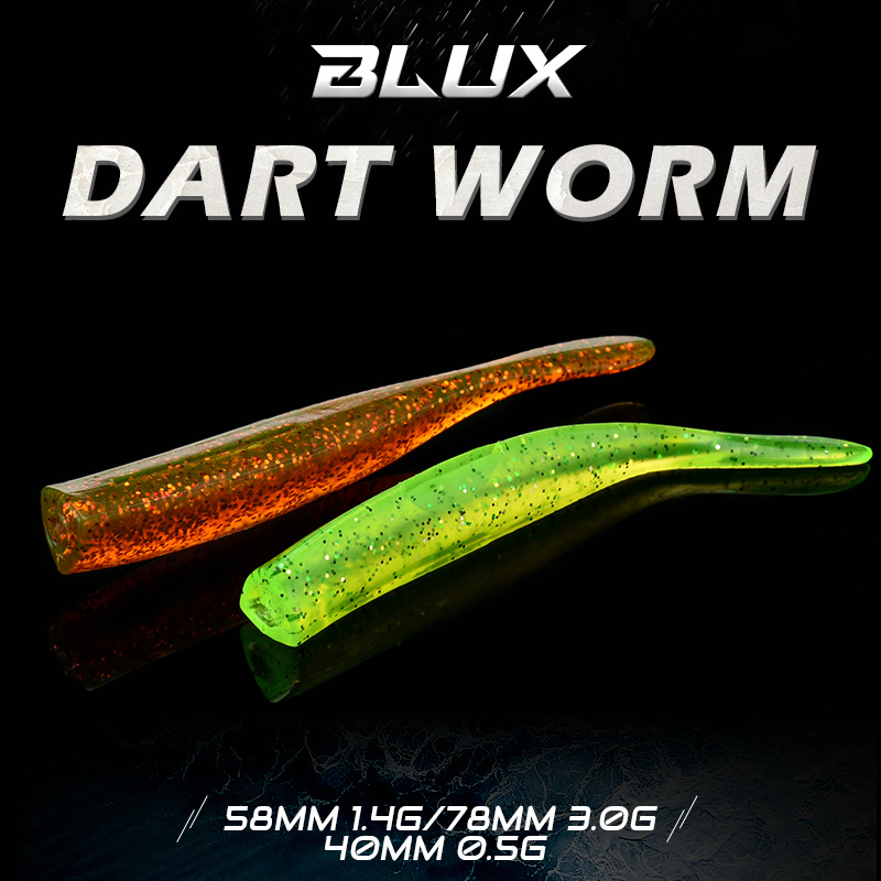 BLUX Nieuwe Dart Worm Zacht Aa - Fishing Lure Buzzbait recensie en prijs