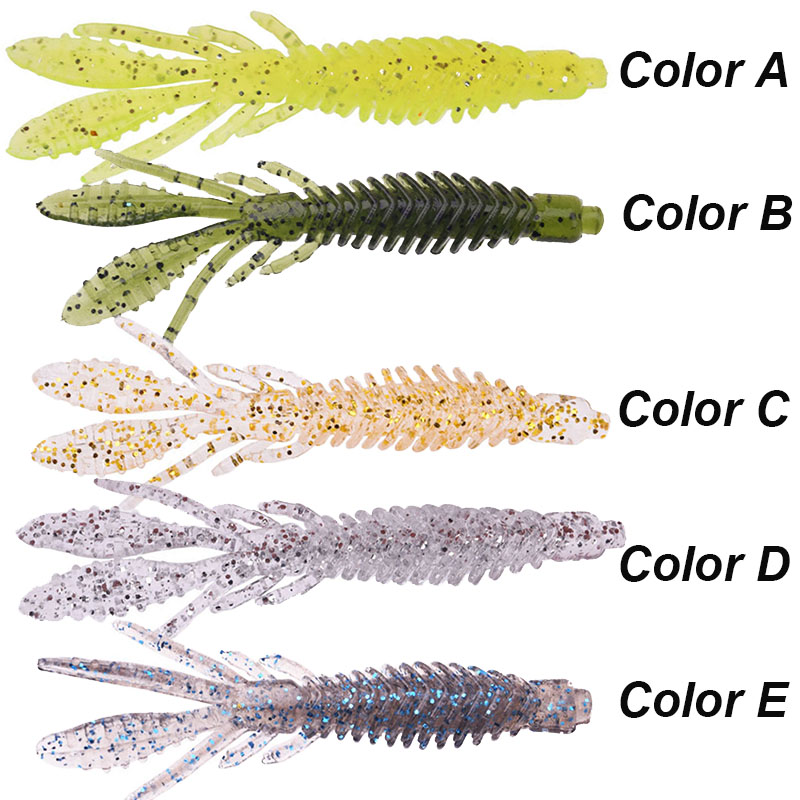 Westbass 5Pcs Zachte Larve Bai - Fishing Lure Swimbait recensie en prijs