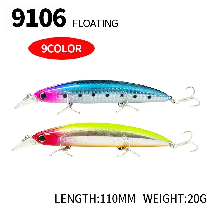 Drijvende Minnow Vissen Lokt 1 - Fishing Lure Swimbait recensie en prijs