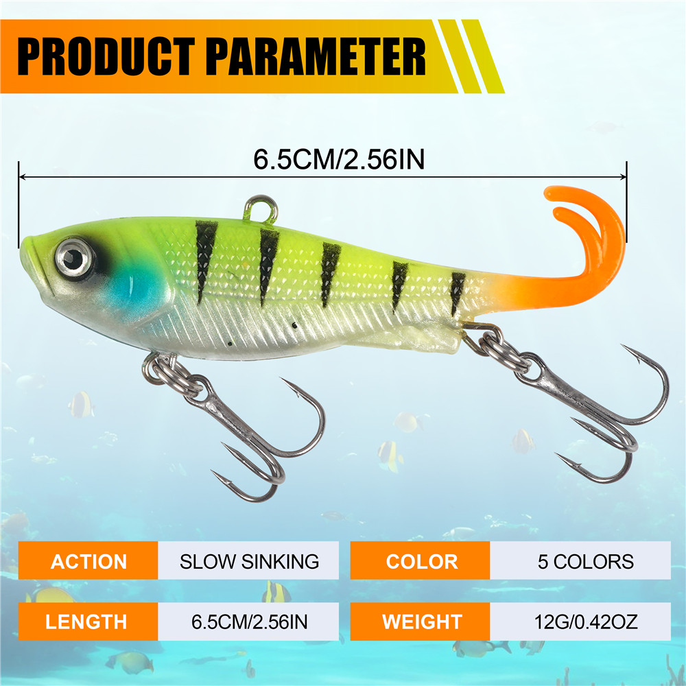 5 Stuks Voorgemonteerd Jig Hea - Fishing Lure Swimbait recensie en prijs