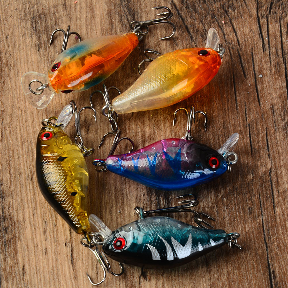5pcs Drijvende Crankbaits Aas  - Fishing Lure Jerkbait recensie en prijs