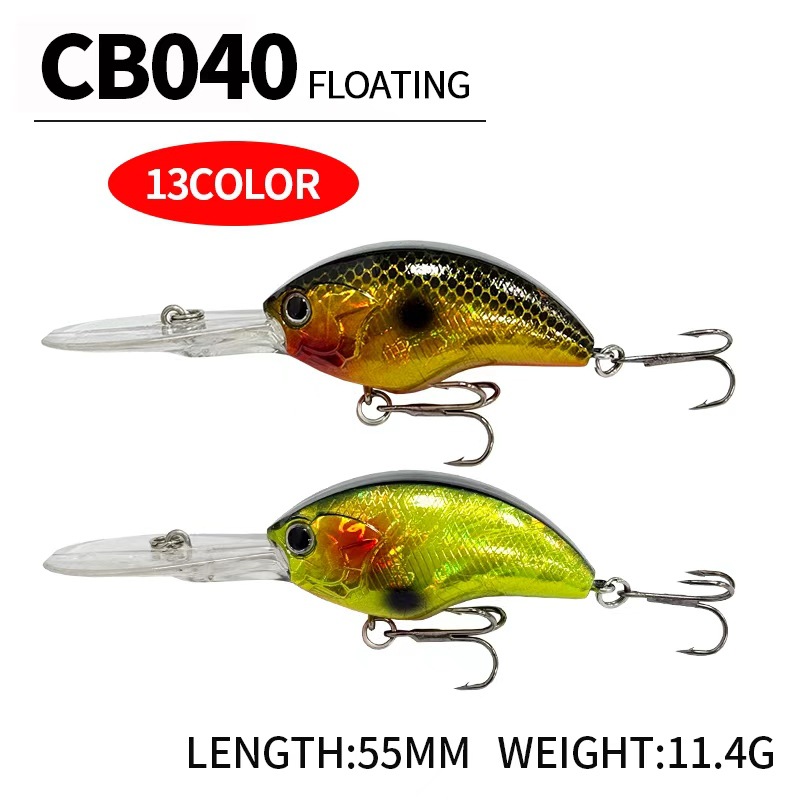 55MM 11.4G Crankbait Vissen Lo - Fishing Lure Jerkbait recensie en prijs