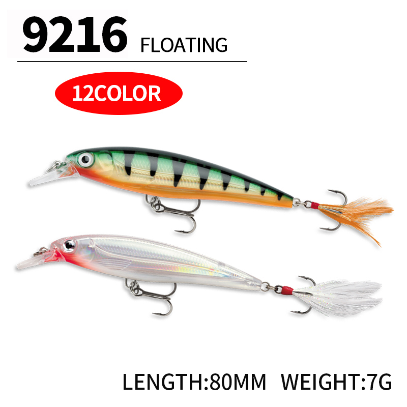 Drijvende Minnow Vissen Lokt 7 - Fishing Lure Jerkbait recensie en prijs