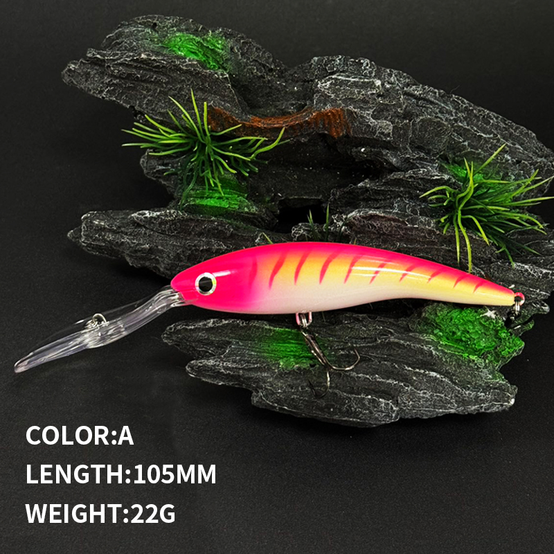 105F Drijvende Minnow 105MM 22 - Fishing Lure Jerkbait recensie en prijs
