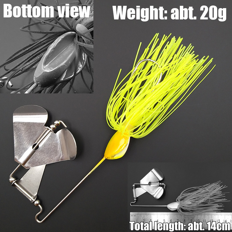 Wusanban Lunker Spinner Baits  - Fishing Lure Buzzbait recensie en prijs
